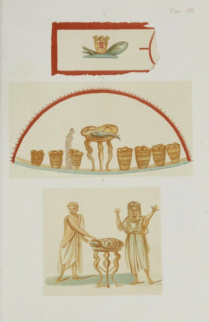 An illustration from Roma sotterranea : or some account of the Roman catacombs, especially of the cemetery of San Callisto, 1869, leaf 503