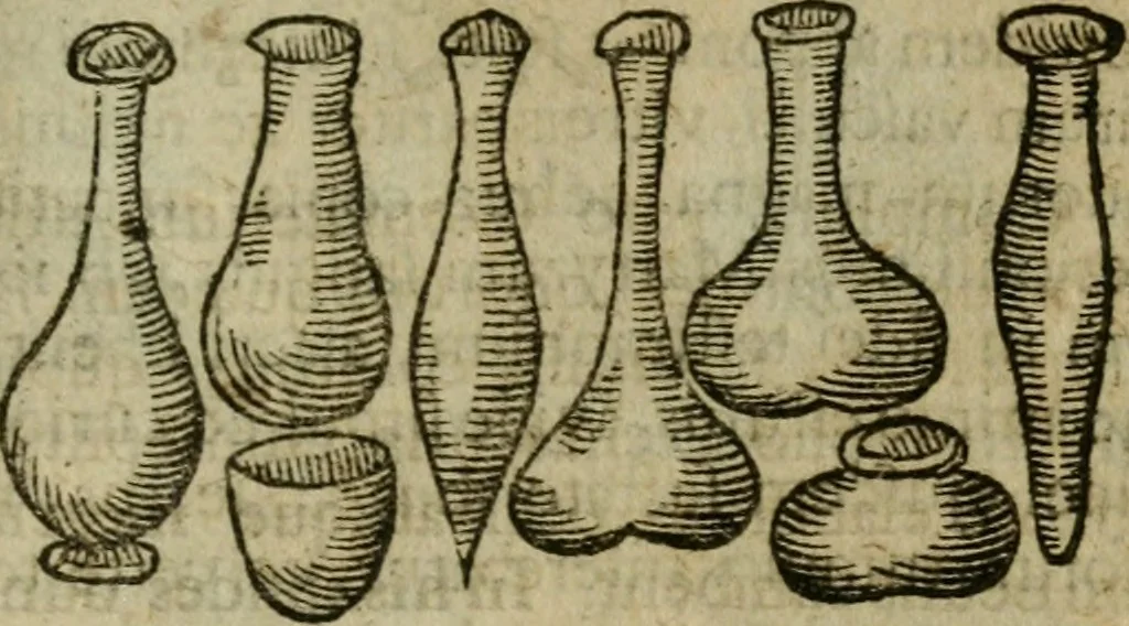 An illustration from Roma subterranea novissima : in qua antiqua christianorum et praecipue martyrum, coemeteria, tituli, monimenta, epitaphia, inscriptiones, ac nobiliora sanctorum sepulchra, tribus libris distincta, fideli enarratione pariter ac graphicis iconibus, ceu gemina face illustrantur : plurimaeque inde res ecclesiasticae declarantur, 1671, leaf 356