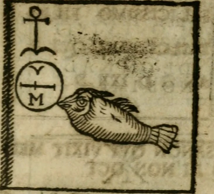 An illustration from Roma subterranea novissima : in qua antiqua christianorum et praecipue martyrum, coemeteria, tituli, monimenta, epitaphia, inscriptiones, ac nobiliora sanctorum sepulchra, tribus libris distincta, fideli enarratione pariter ac graphicis iconibus, ceu gemina face illustrantur : plurimaeque inde res ecclesiasticae declarantur, 1671, leaf 372