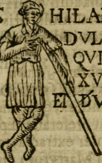 An illustration from Roma subterranea novissima : in qua antiqua christianorum et praecipue martyrum, coemeteria, tituli, monimenta, epitaphia, inscriptiones, ac nobiliora sanctorum sepulchra, tribus libris distincta, fideli enarratione pariter ac graphicis iconibus, ceu gemina face illustrantur : plurimaeque inde res ecclesiasticae declarantur, 1671, leaf 390