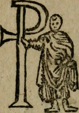 An illustration from Roma subterranea novissima : in qua antiqua christianorum et praecipue martyrum, coemeteria, tituli, monimenta, epitaphia, inscriptiones, ac nobiliora sanctorum sepulchra, tribus libris distincta, fideli enarratione pariter ac graphicis iconibus, ceu gemina face illustrantur : plurimaeque inde res ecclesiasticae declarantur, 1671, leaf 605