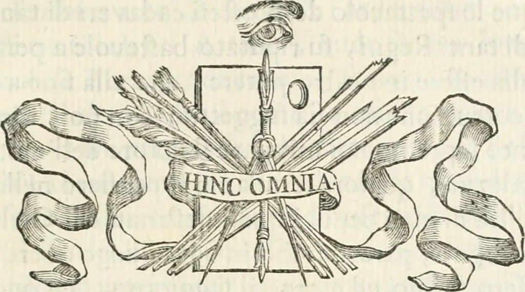 An illustration from Roma, tutrice delle belle arti, pittura, scultura, e architettura : mostrata nel Campidoglio dall'Accademia del disegno il dì 2. ottobre 1710 : essendo principe della medesima il signor cavalier Carlo Maratti, 1710, leaf 30