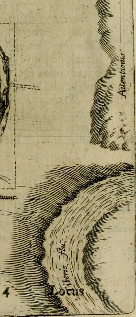 An illustration from Roma vetus ac recens vtriusque aedificiis ad eruditam cognitionem expositis, 1639, leaf 22