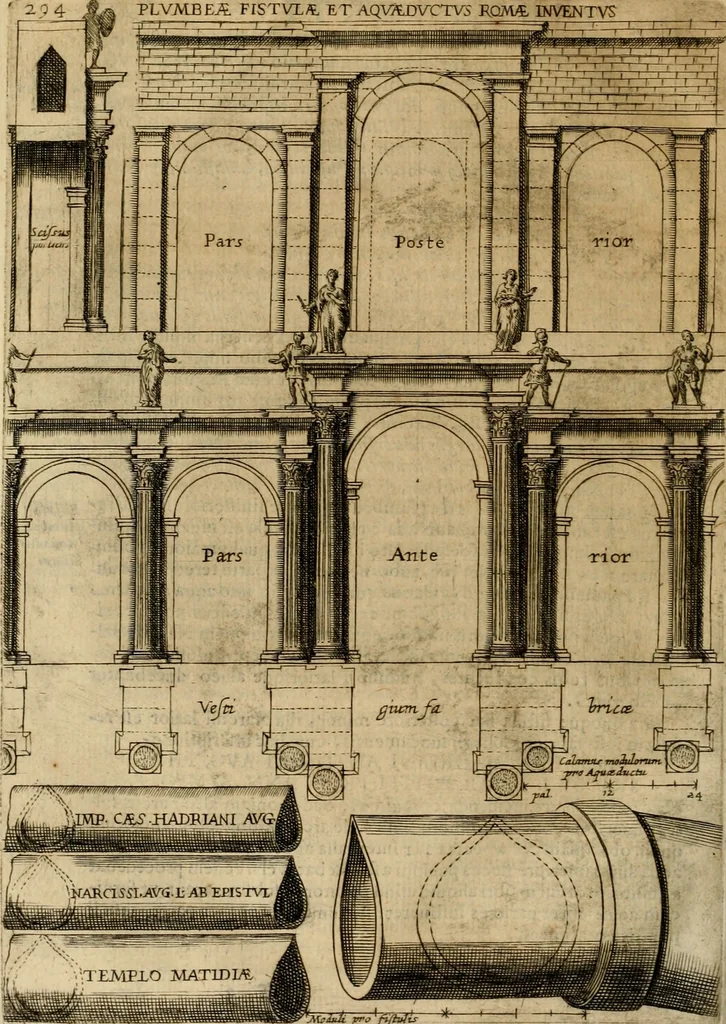 An illustration from Roma vetus ac recens vtriusque aedificiis ad eruditam cognitionem expositis, 1639, leaf 315