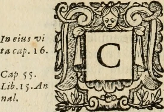 An illustration from Roma vetus ac recens vtriusque aedificiis ad eruditam cognitionem expositis, 1639, leaf 55