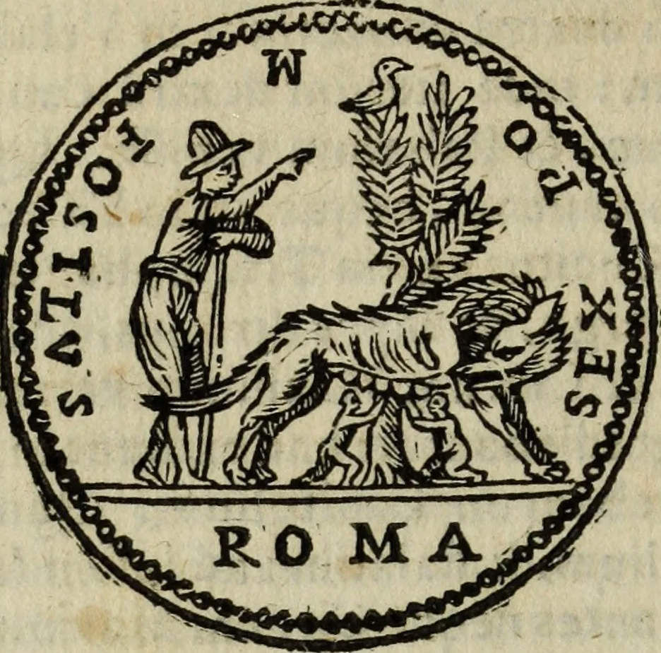 An illustration from Roma vetus ac recens, vtriusque aedificiis ad eruditam cognitionem expositis, 1665, leaf 195