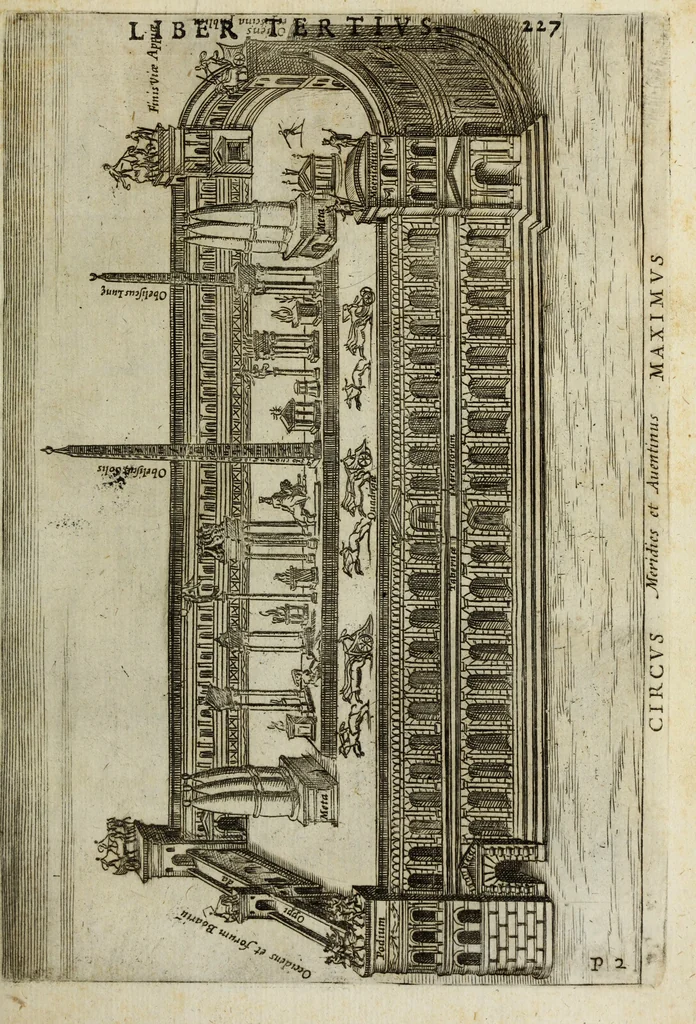 An illustration from Roma vetus ac recens, vtriusque aedificiis ad eruditam cognitionem expositis, 1665, leaf 248