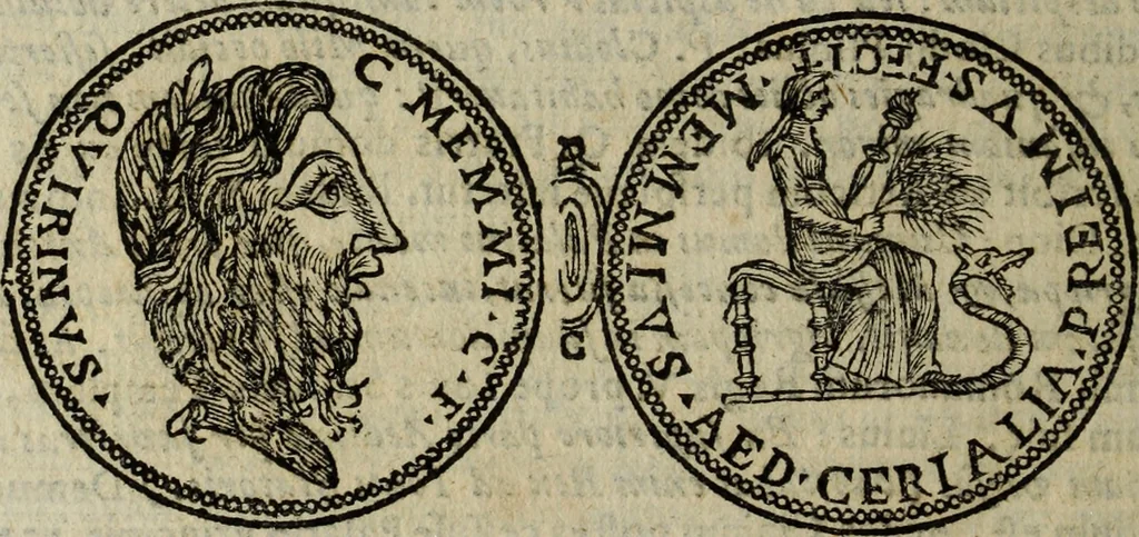 An illustration from Roma vetus ac recens, vtriusque aedificiis ad eruditam cognitionem expositis, 1665, leaf 255