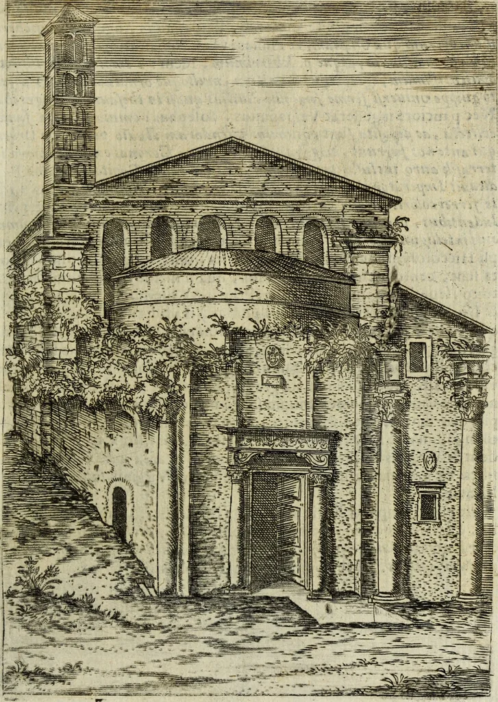 An illustration from Roma vetus ac recens, vtriusque aedificiis ad eruditam cognitionem expositis, 1665, leaf 258