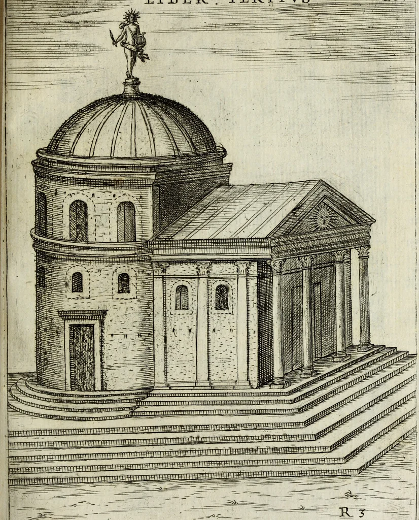 An illustration from Roma vetus ac recens, vtriusque aedificiis ad eruditam cognitionem expositis, 1665, leaf 282
