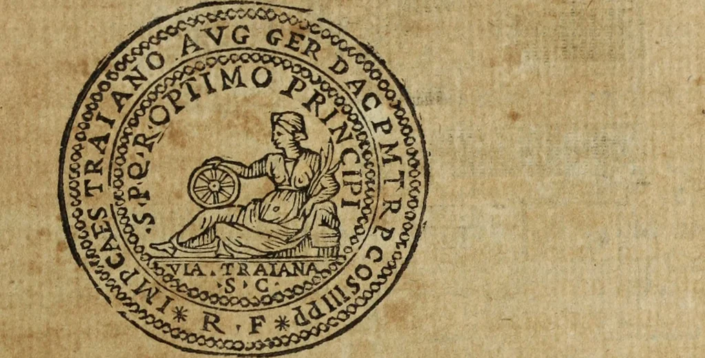 An illustration from Roma vetus ac recens, vtriusque aedificiis ad eruditam cognitionem expositis, 1665, leaf 292
