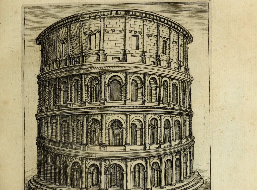 An illustration from Roma vetus ac recens, vtriusque aedificiis ad eruditam cognitionem expositis, 1665, leaf 302
