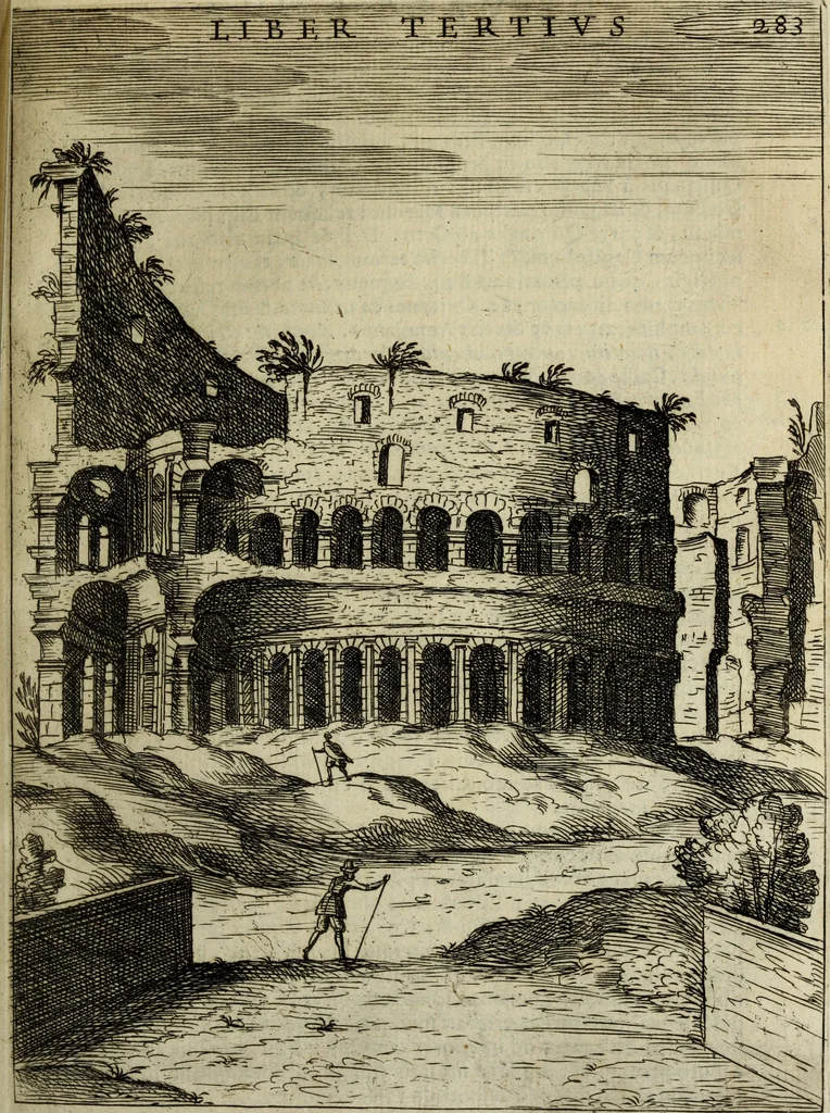 An illustration from Roma vetus ac recens, vtriusque aedificiis ad eruditam cognitionem expositis, 1665, leaf 304