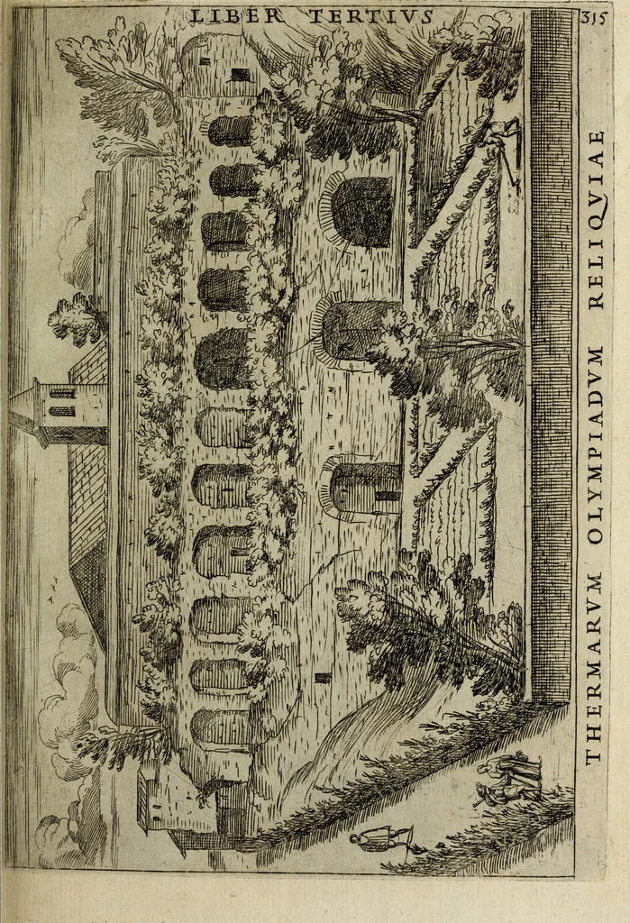 An illustration from Roma vetus ac recens, vtriusque aedificiis ad eruditam cognitionem expositis, 1665, leaf 336
