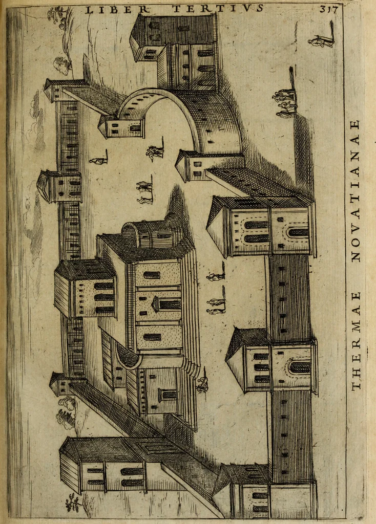An illustration from Roma vetus ac recens, vtriusque aedificiis ad eruditam cognitionem expositis, 1665, leaf 338