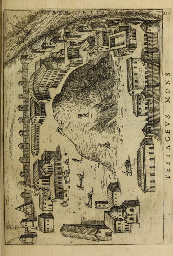 An illustration from Roma vetus ac recens, vtriusque aedificiis ad eruditam cognitionem expositis, 1665, leaf 356