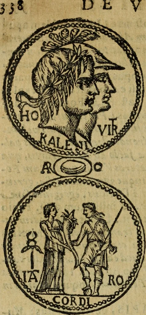 An illustration from Roma vetus ac recens, vtriusque aedificiis ad eruditam cognitionem expositis, 1665, leaf 359