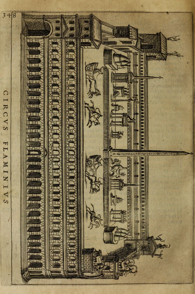 An illustration from Roma vetus ac recens, vtriusque aedificiis ad eruditam cognitionem expositis, 1665, leaf 369