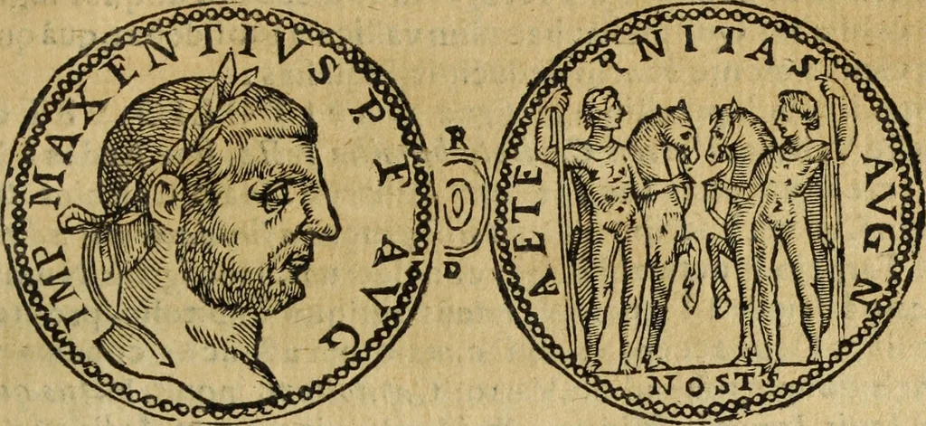 An illustration from Roma vetus ac recens, vtriusque aedificiis ad eruditam cognitionem expositis, 1665, leaf 386