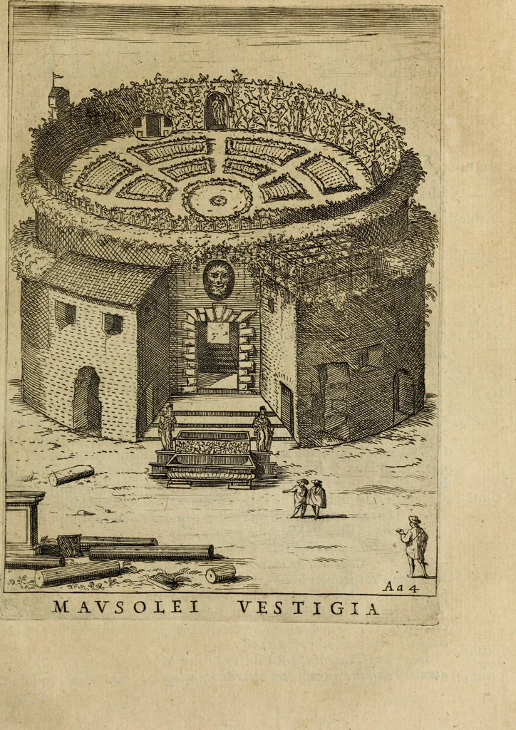 An illustration from Roma vetus ac recens, vtriusque aedificiis ad eruditam cognitionem expositis, 1665, leaf 398