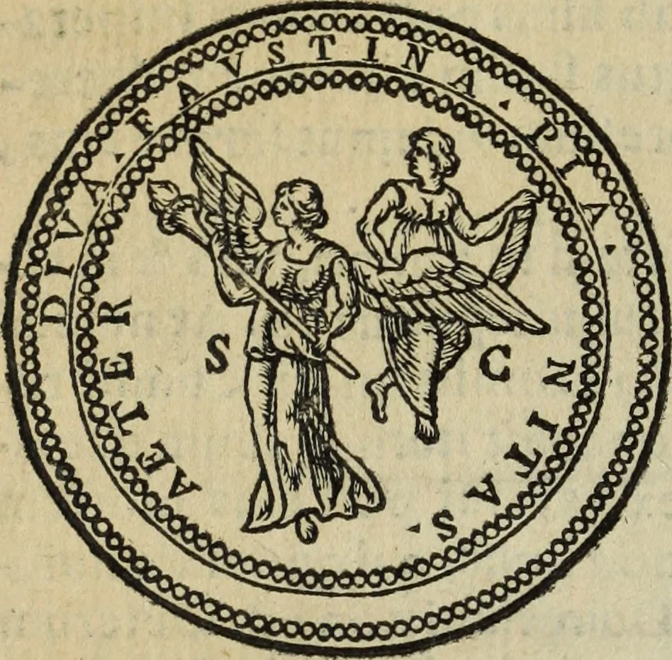 An illustration from Roma vetus ac recens, vtriusque aedificiis ad eruditam cognitionem expositis, 1665, leaf 407