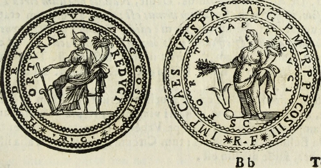 An illustration from Roma vetus ac recens, vtriusque aedificiis ad eruditam cognitionem expositis, 1665, leaf 408