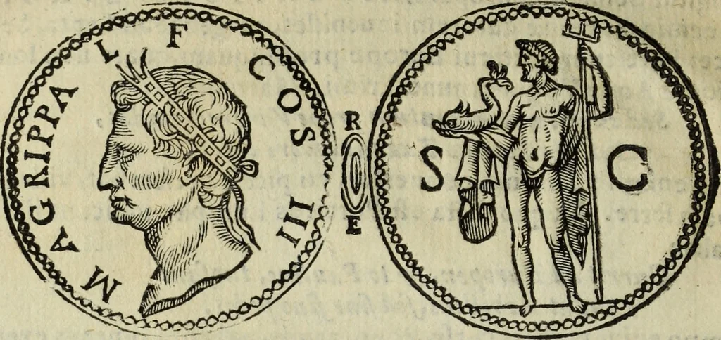An illustration from Roma vetus ac recens, vtriusque aedificiis ad eruditam cognitionem expositis, 1665, leaf 419