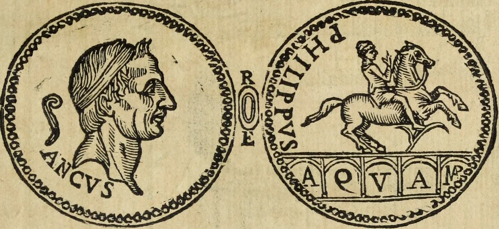 An illustration from Roma vetus ac recens, vtriusque aedificiis ad eruditam cognitionem expositis, 1665, leaf 430
