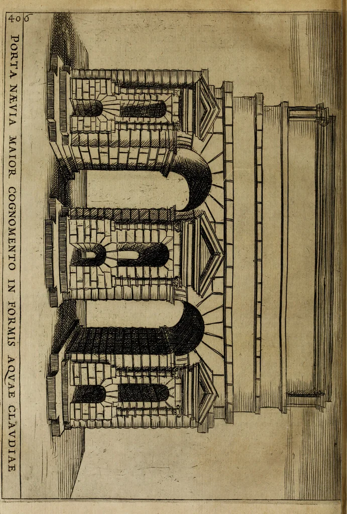 An illustration from Roma vetus ac recens, vtriusque aedificiis ad eruditam cognitionem expositis, 1665, leaf 431