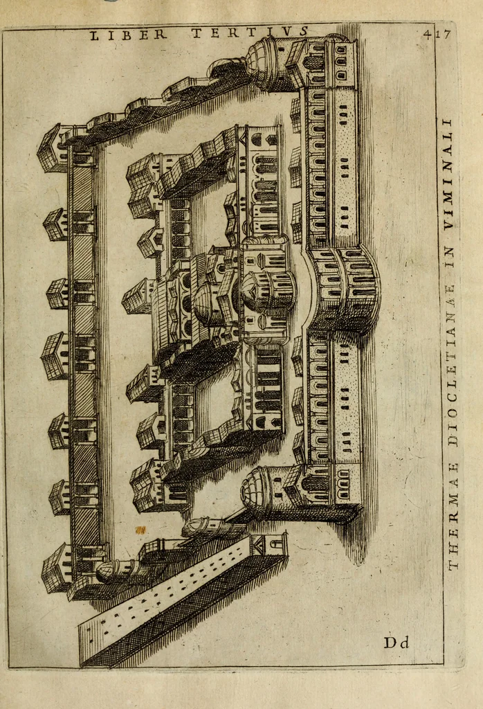 An illustration from Roma vetus ac recens, vtriusque aedificiis ad eruditam cognitionem expositis, 1665, leaf 442