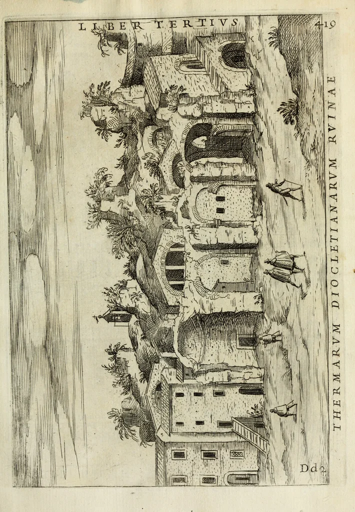 An illustration from Roma vetus ac recens, vtriusque aedificiis ad eruditam cognitionem expositis, 1665, leaf 444