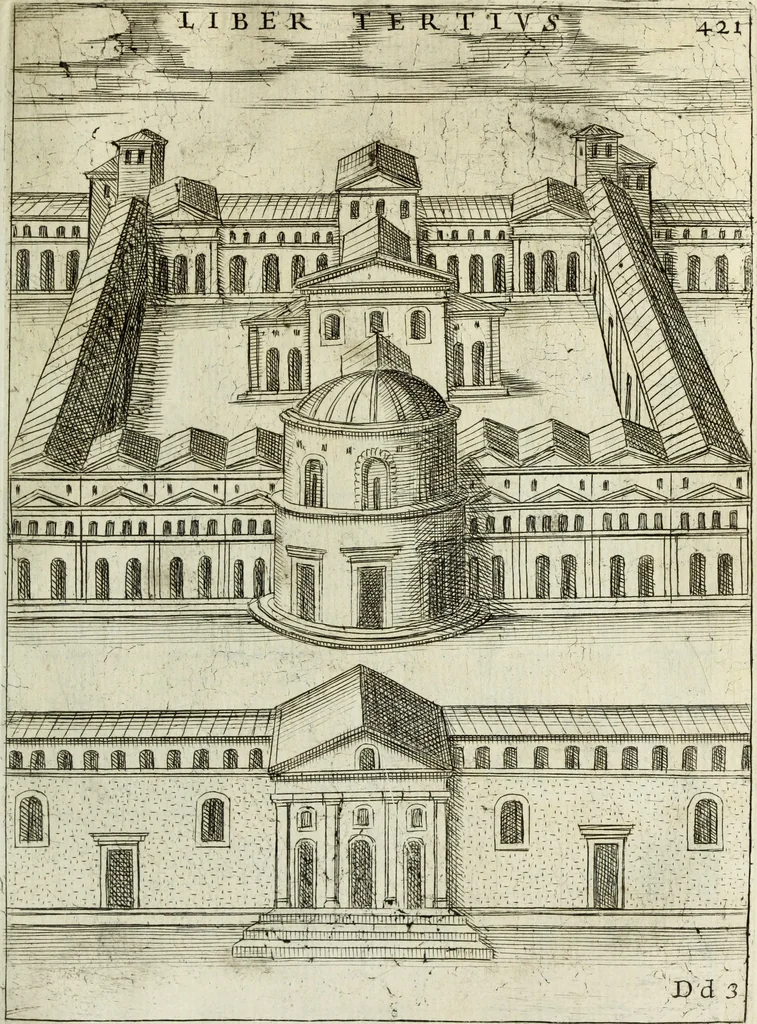 An illustration from Roma vetus ac recens, vtriusque aedificiis ad eruditam cognitionem expositis, 1665, leaf 446