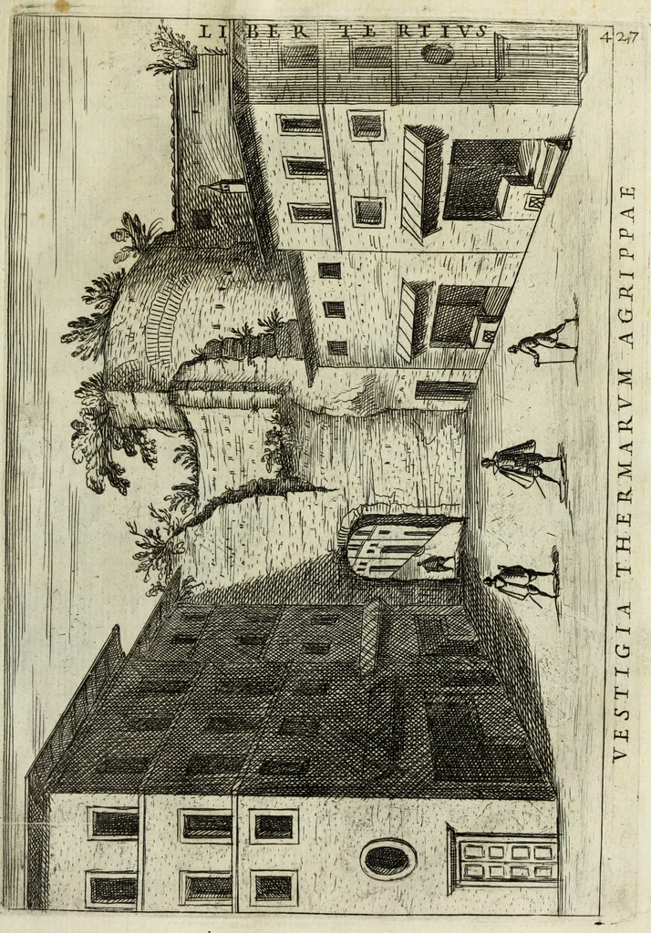 An illustration from Roma vetus ac recens, vtriusque aedificiis ad eruditam cognitionem expositis, 1665, leaf 452