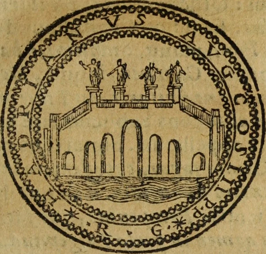 An illustration from Roma vetus ac recens, vtriusque aedificiis ad eruditam cognitionem expositis, 1665, leaf 460