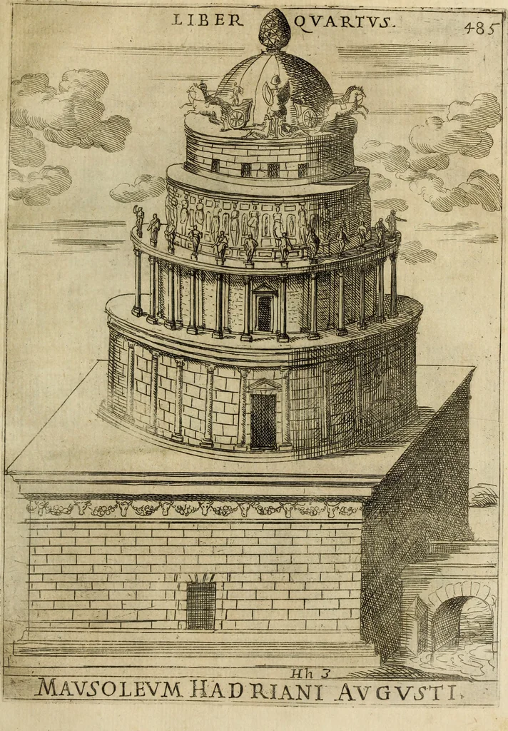An illustration from Roma vetus ac recens, vtriusque aedificiis ad eruditam cognitionem expositis, 1665, leaf 510