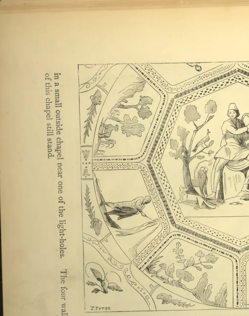 An illustration from Rome, 1887, leaf 145