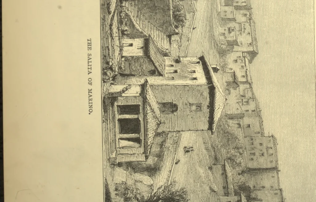 An illustration from Rome, 1887, leaf 275