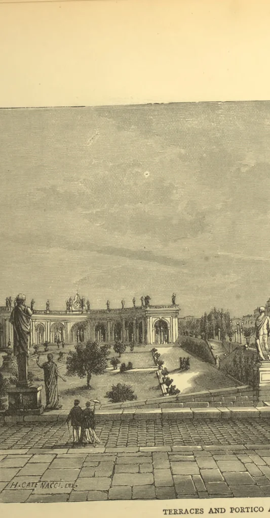 An illustration from Rome, 1887, leaf 331
