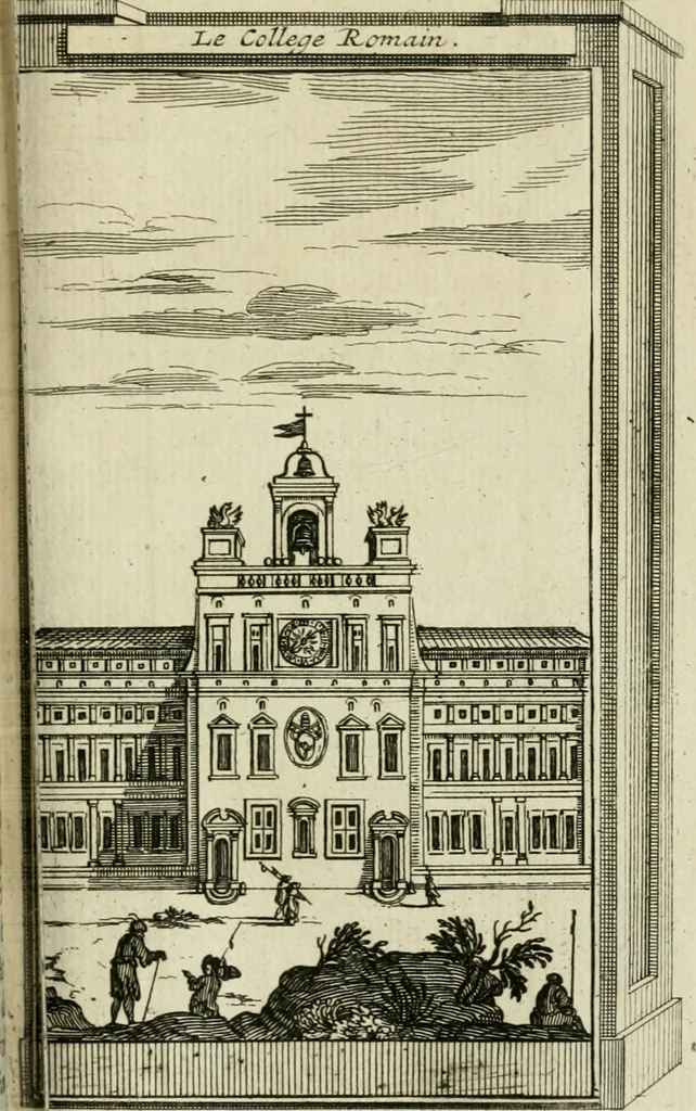 An illustration from Rome moderne : premiére ville de l'Europe : avec toutes ses magnificences et ses delices : nouvellement & très-exactement décrite ... : ce qui est suivi d'une description très-exacte du gouvernement & de l'Etat de Rome, aussi bien que des fonctions publiques du Pape & de tous ceux qui ont des emplois auprès de lui ... : le tout divisé en six tomes, 1713, leaf 322