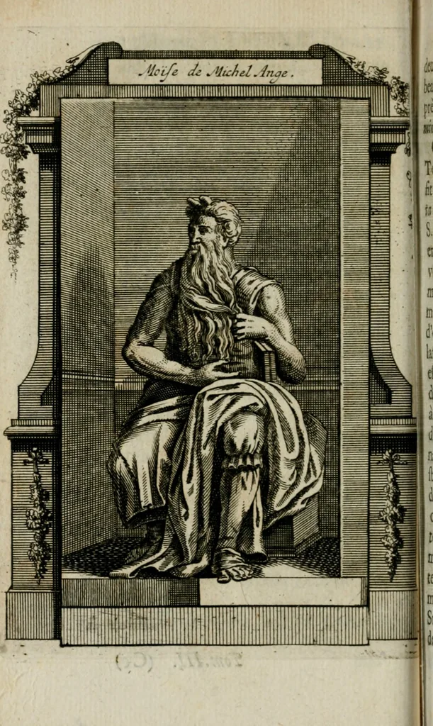 An illustration from Rome moderne : premiére ville de l'Europe : avec toutes ses magnificences et ses delices : nouvellement & très-exactement décrite ... : ce qui est suivi d'une description très-exacte du gouvernement & de l'Etat de Rome, aussi bien que des fonctions publiques du Pape & de tous ceux qui ont des emplois auprès de lui ... : le tout divisé en six tomes, 1713, leaf 35