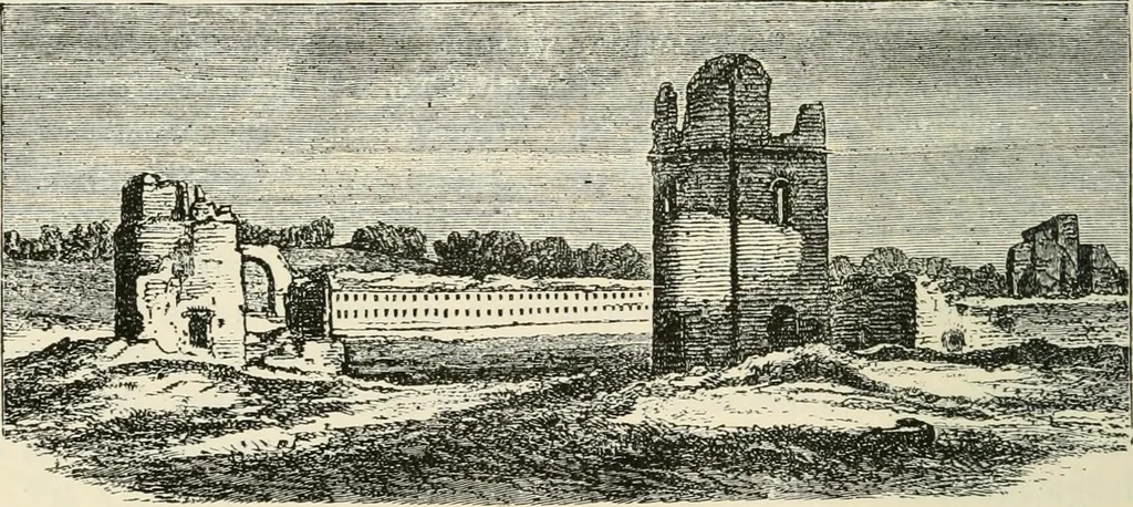 An illustration from Rambles in Rome; an archaeological and historical guide to the museums, galleries, villas, churches, and antiquities of Rome and the Campagna, 1911, leaf 335
