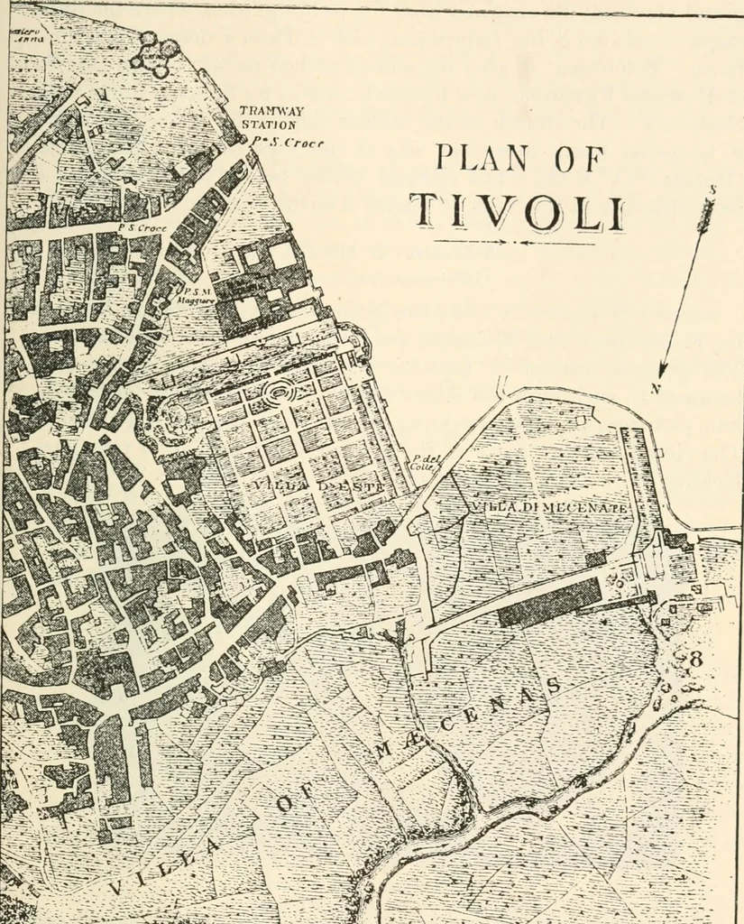 An illustration from Rambles in Rome; an archaeological and historical guide to the museums, galleries, villas, churches, and antiquities of Rome and the Campagna, 1911, leaf 360