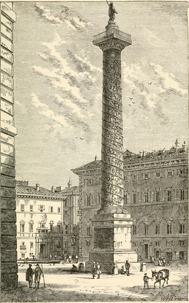 An illustration from Rambles in Rome; an archaeological and historical guide to the museums, galleries, villas, churches, and antiquities of Rome and the Campagna, 1911, leaf 38