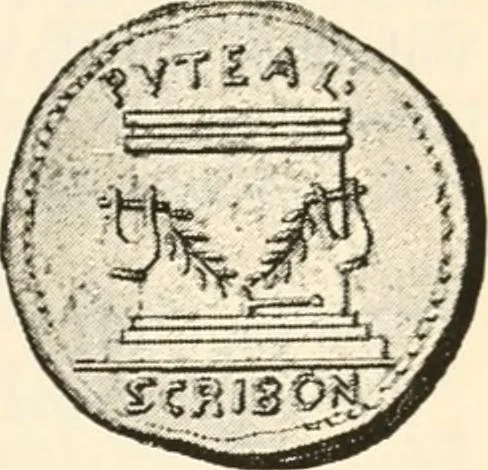 An illustration from Rambles in Rome; an archaeological and historical guide to the museums, galleries, villas, churches, and antiquities of Rome and the Campagna, 1911, leaf 64