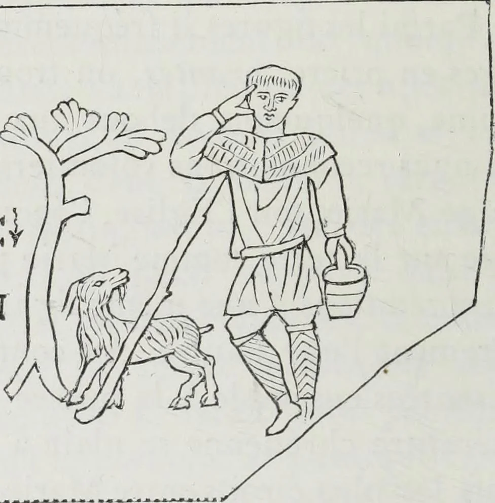 An illustration from Rome souterraine : resume des decouvertes de M. de Rossi dans les catacombes romaines, et en particulier dans le cimetiere de Calliste, 1872, leaf 357