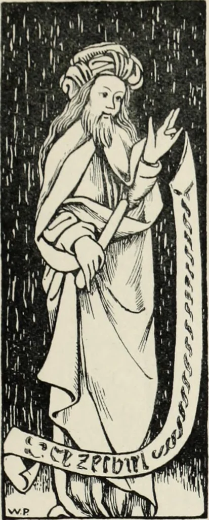 An illustration from Roodscreens and roodlofts, 1909, leaf 100