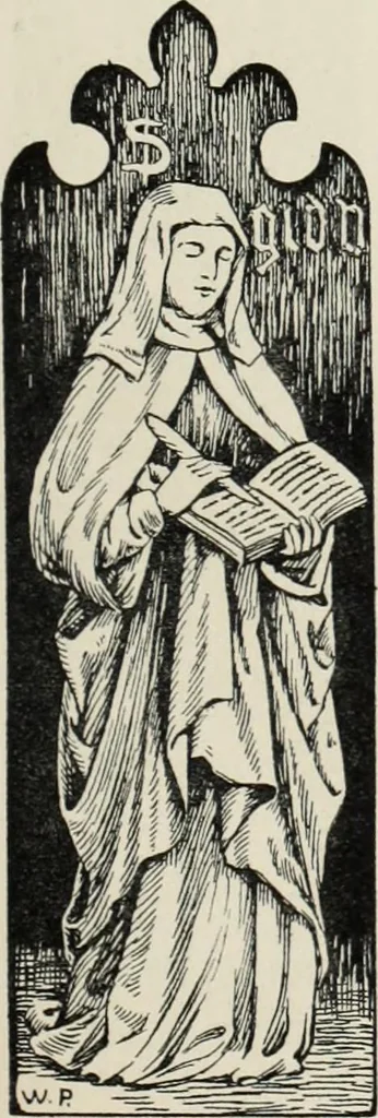 An illustration from Roodscreens and roodlofts, 1909, leaf 100