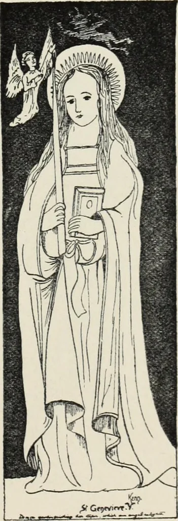 An illustration from Roodscreens and roodlofts, 1909, leaf 100