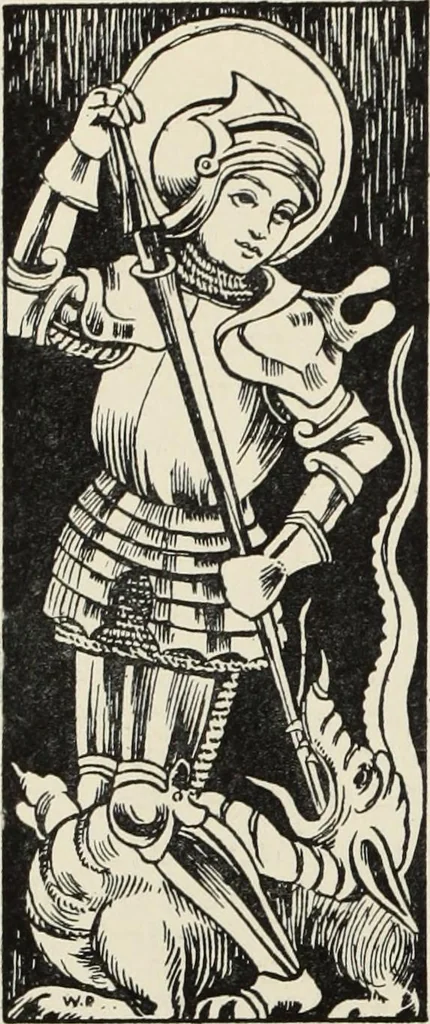 An illustration from Roodscreens and roodlofts, 1909, leaf 101