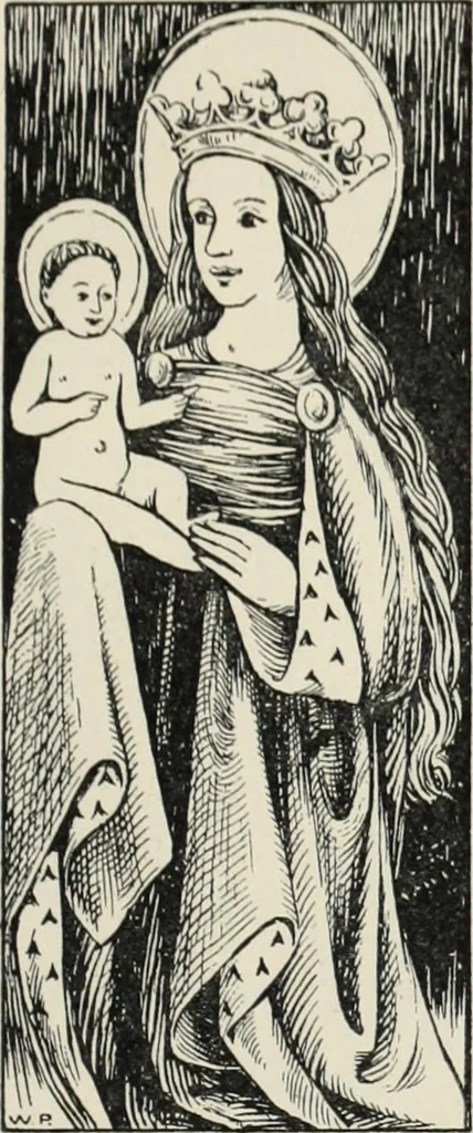 An illustration from Roodscreens and roodlofts, 1909, leaf 106